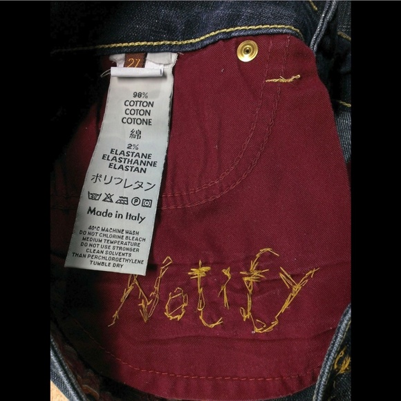 SOLD Notify NFY Anemone Boot Cut Women's 27 #1244 - Picture 7 of 9